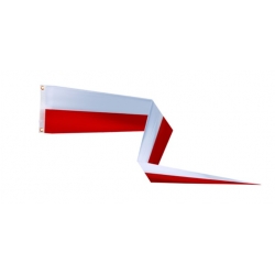 Wimpel 250x38 duży Flaga Polska Vimpel Polski Proporzec